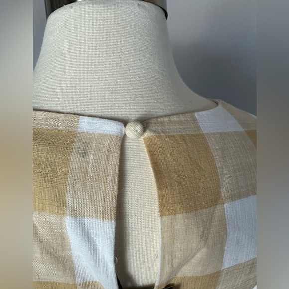 NWTs A New Day Target 🎯 Preppy Gingham Cotton Ruffle Dress - Picture 6 of 12